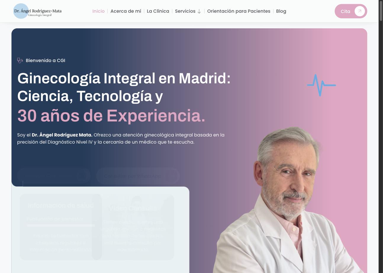 Web de Dr. Ángel Rodríguez-Mata