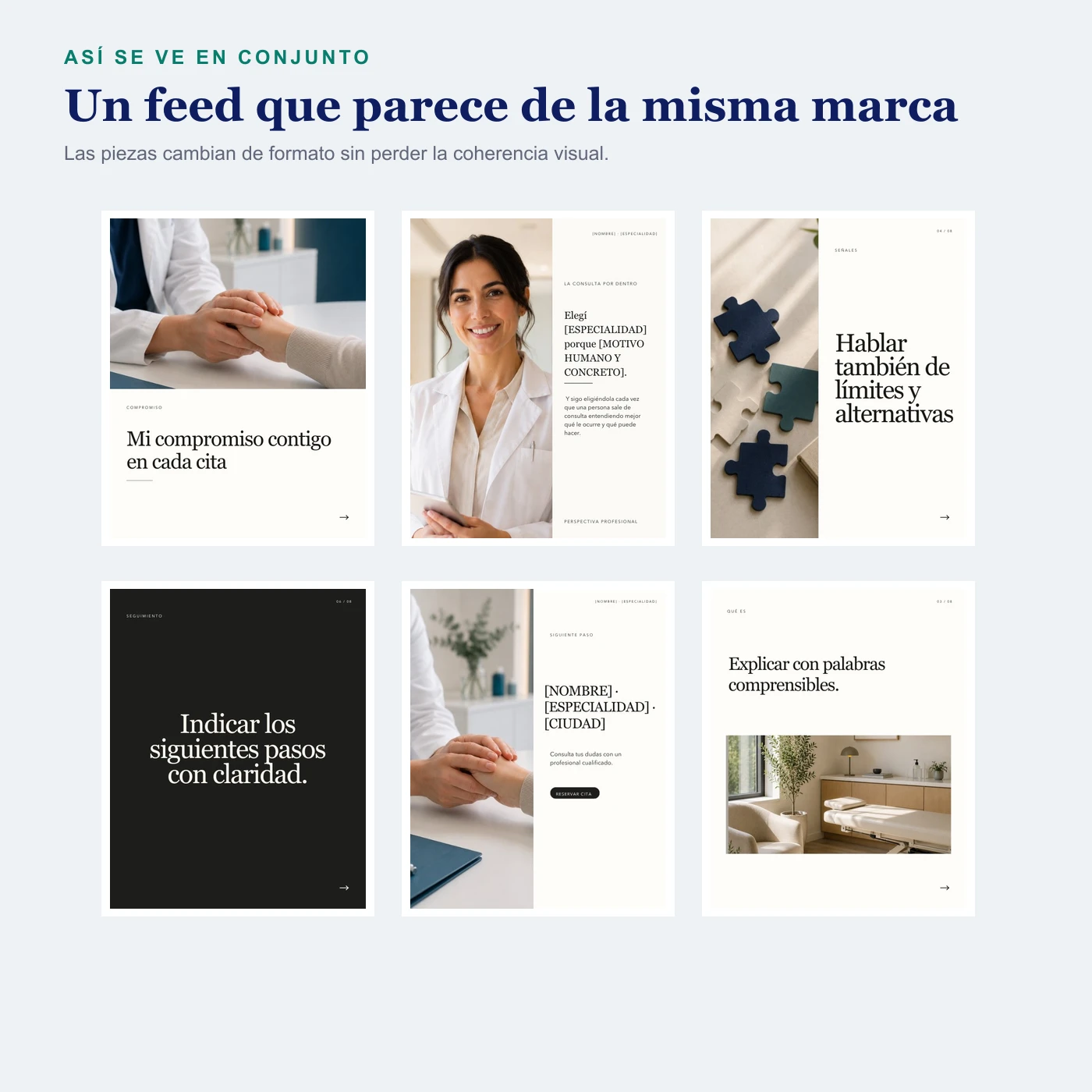 Página real del recurso: Un feed que se lee como una sola consulta